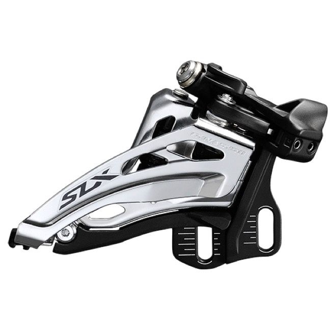 Dérailleur avant Shimano SLX, FD-M7020-E, type E, side swing, front pull, direct mount, 2x11 vit., 66-69°