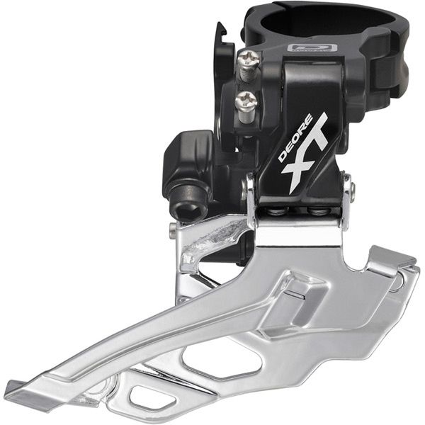 Dérailleur avant Shimano DEORE-XT, FD-M786-E2, top-swing, dual-pull, direct mount, 2x10 vit.