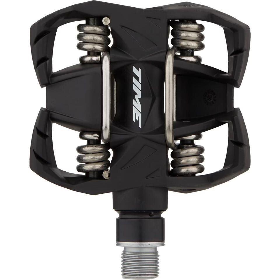 Pédales TIME, ATAC MX 4, Corps: Composite, Axe: Acier, 9/16&#39;&#39;, Noir, Paire