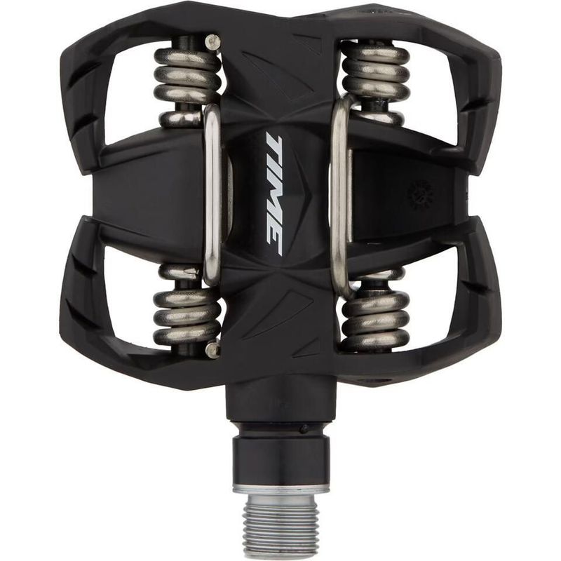 Pédales TIME, ATAC MX 4, Corps: Composite, Axe: Acier, 9/16&#39;&#39;, Noir, Paire