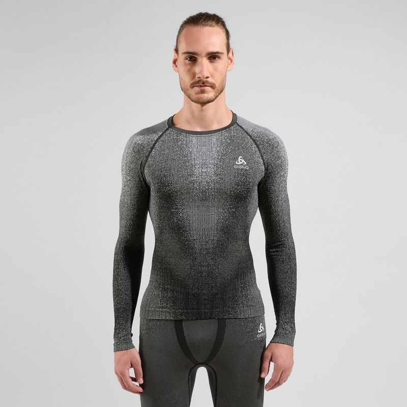 Sous-vêtement manches longues Odlo Blackcomb Eco Noir