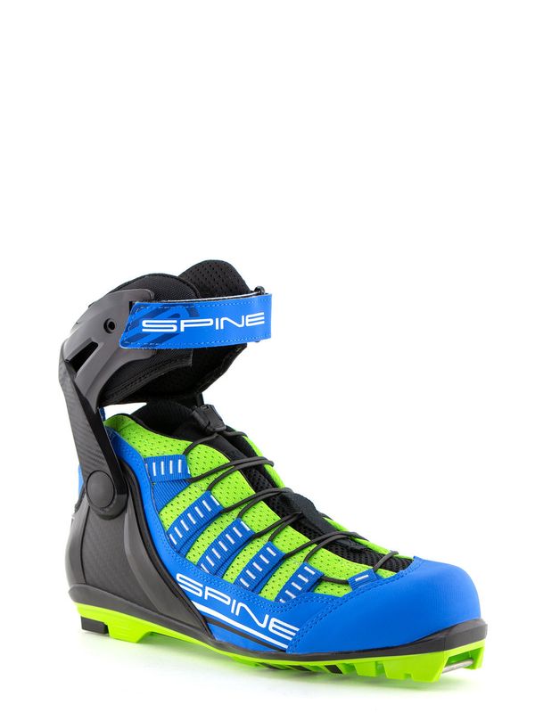 Bottes Spine Concept Skiroll Skate 17 (NNN) Bleu/Lime