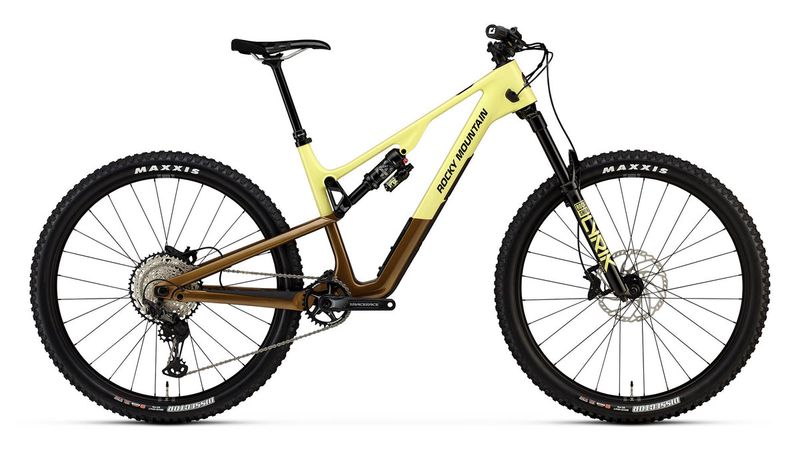 Vélo Rocky Mountain Instinct C50 Marron/Jaune 