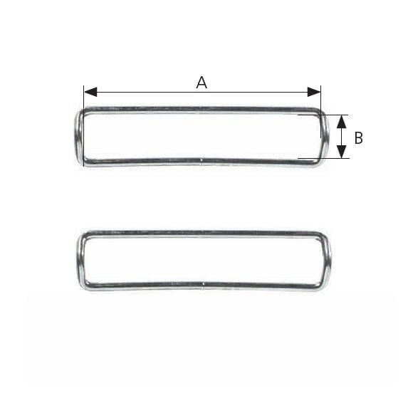 Boucle Montana pour peaux Bow 82mm (Paire)