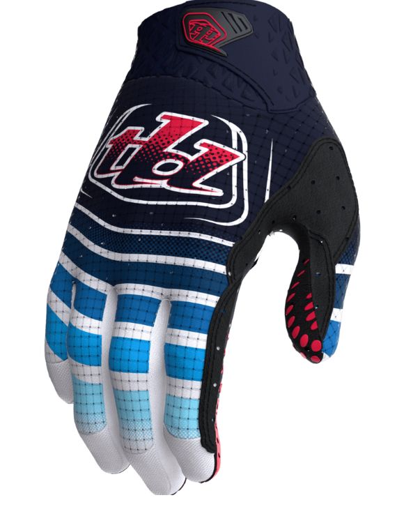 Gant long Troy Lee Designs Air JR Wavez Marin/Rouge