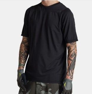 Maillot manches courtes Troy Lee Designs Skyline Mono Noir