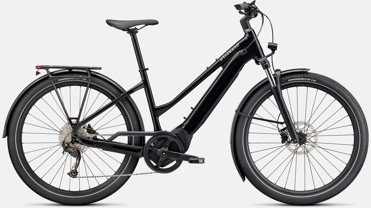 Vélo électrique Specialized Turbo Vado 3.0 ST 2024 Noir/Argent réfléchissant