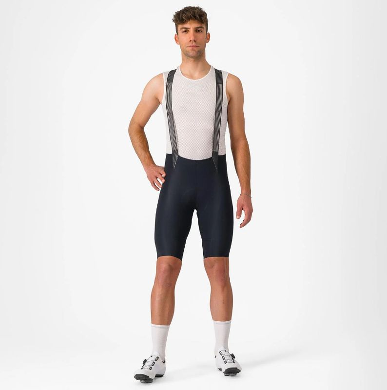 Bib court Castelli Free Aero RC Noir