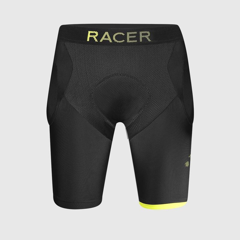 Short de protection Racer Mountain D30 Junior Noir