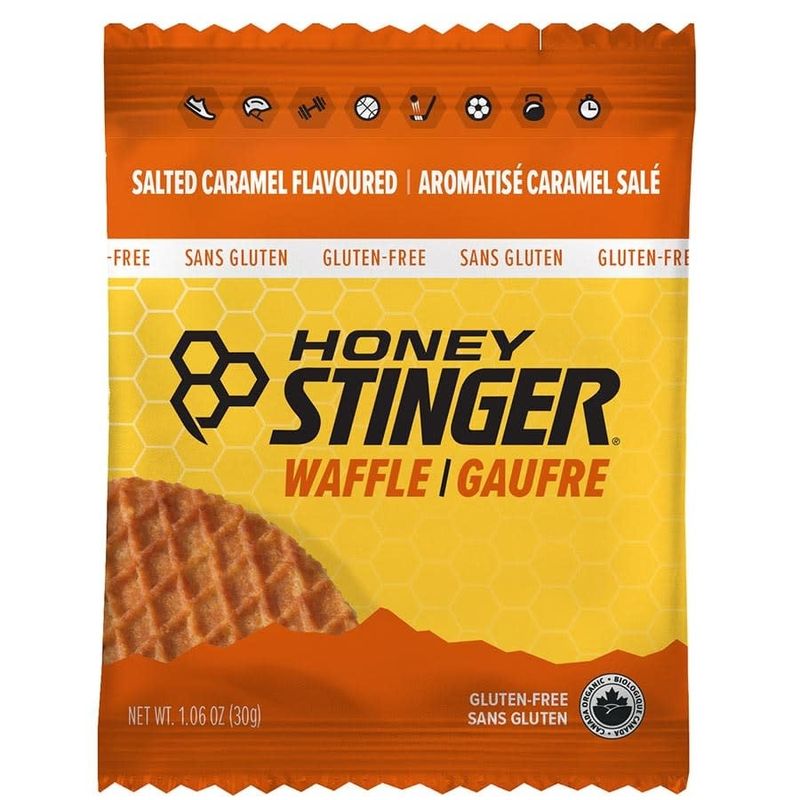 Gaufres Honey Stinger Organic sans Gluten Caramel Salé 30g
