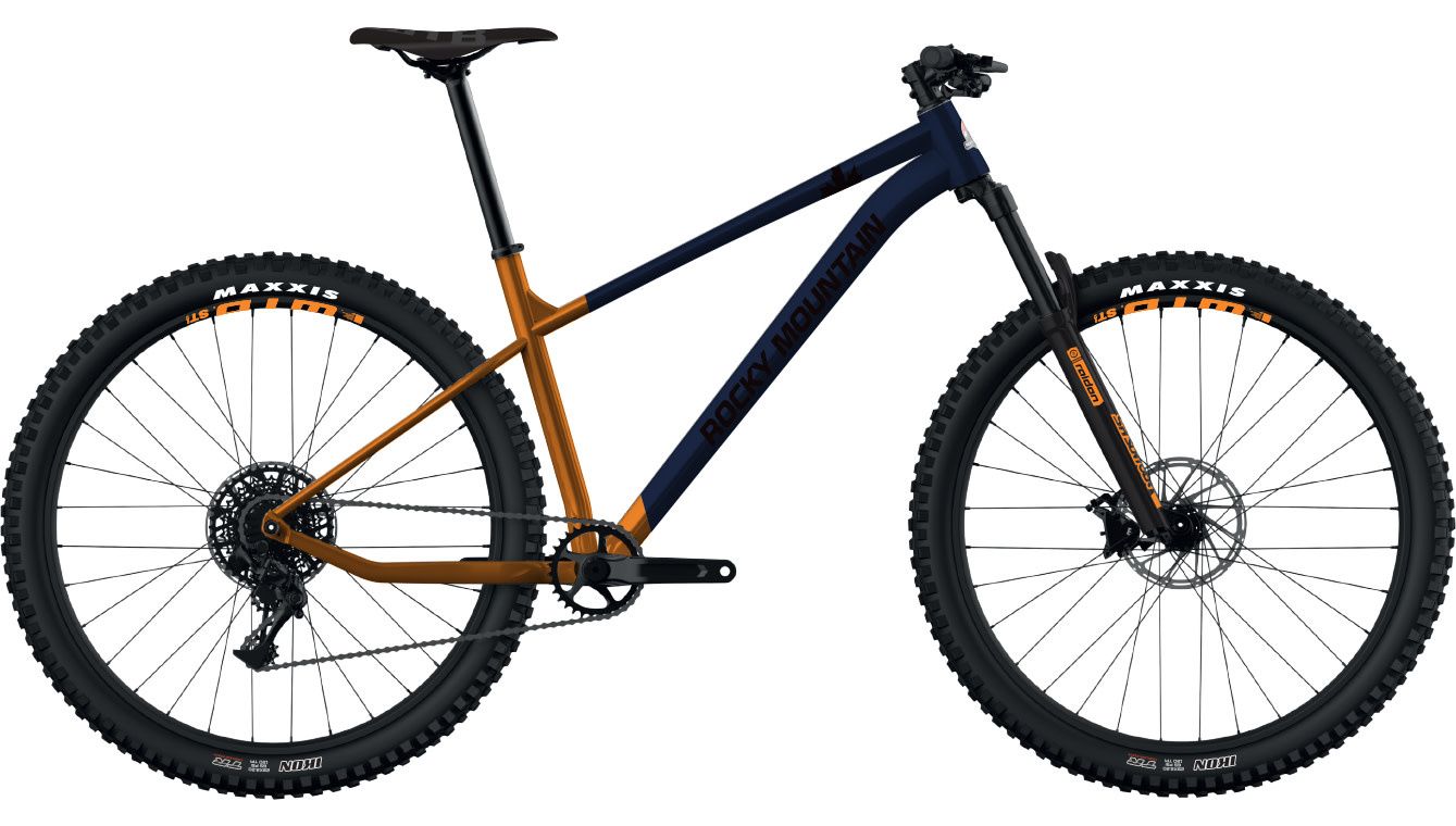 Vélo Rocky Mountain Growler 50 SRAM Orange/Bleu/Noir 2025