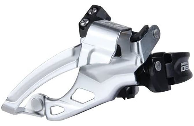 Dérailleur avant Shimano FD-M615, DEORE TOP-SWING, DUAL-PULL collet 34.9MM-31.8MM