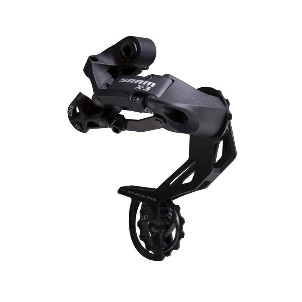 Dérailleur arrière SRAM, X3, 7/8/9vit., Cage longue, Noir