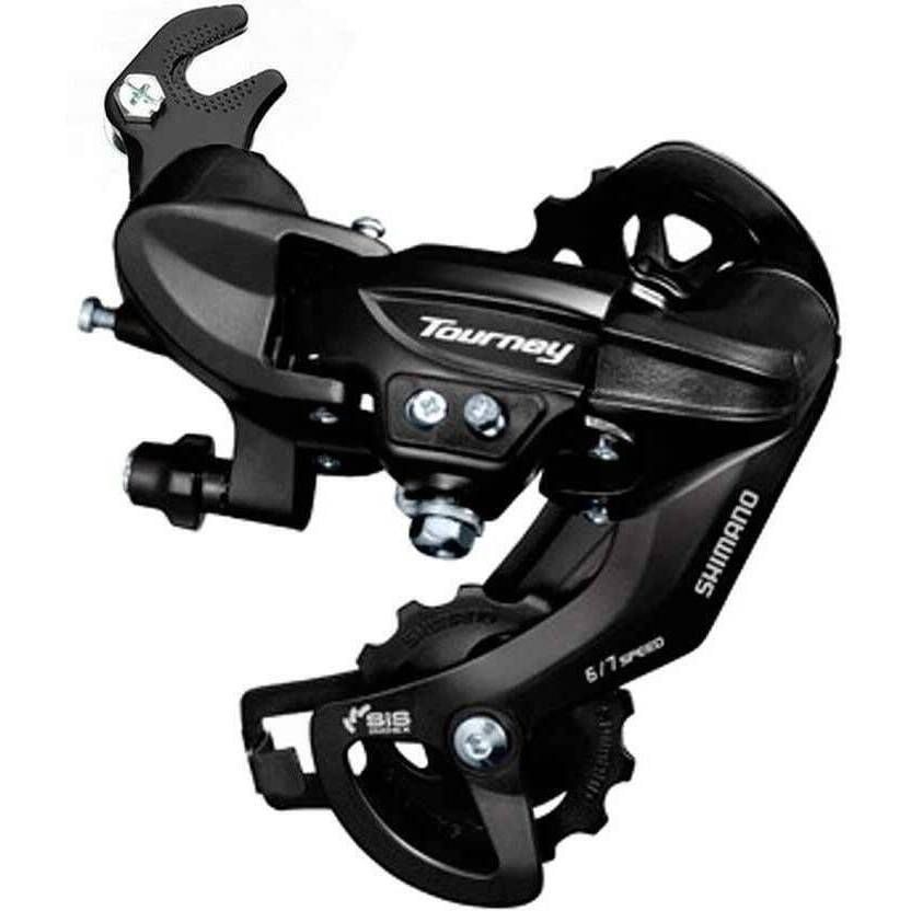 Dérailleur arrière Shimano Tourney RD-TY300, 6/7vit. SGS, avec Adaptateur, Noir