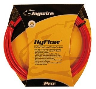 Gaine de freins hydraulique Jagwire HyFlow Rouge 3m