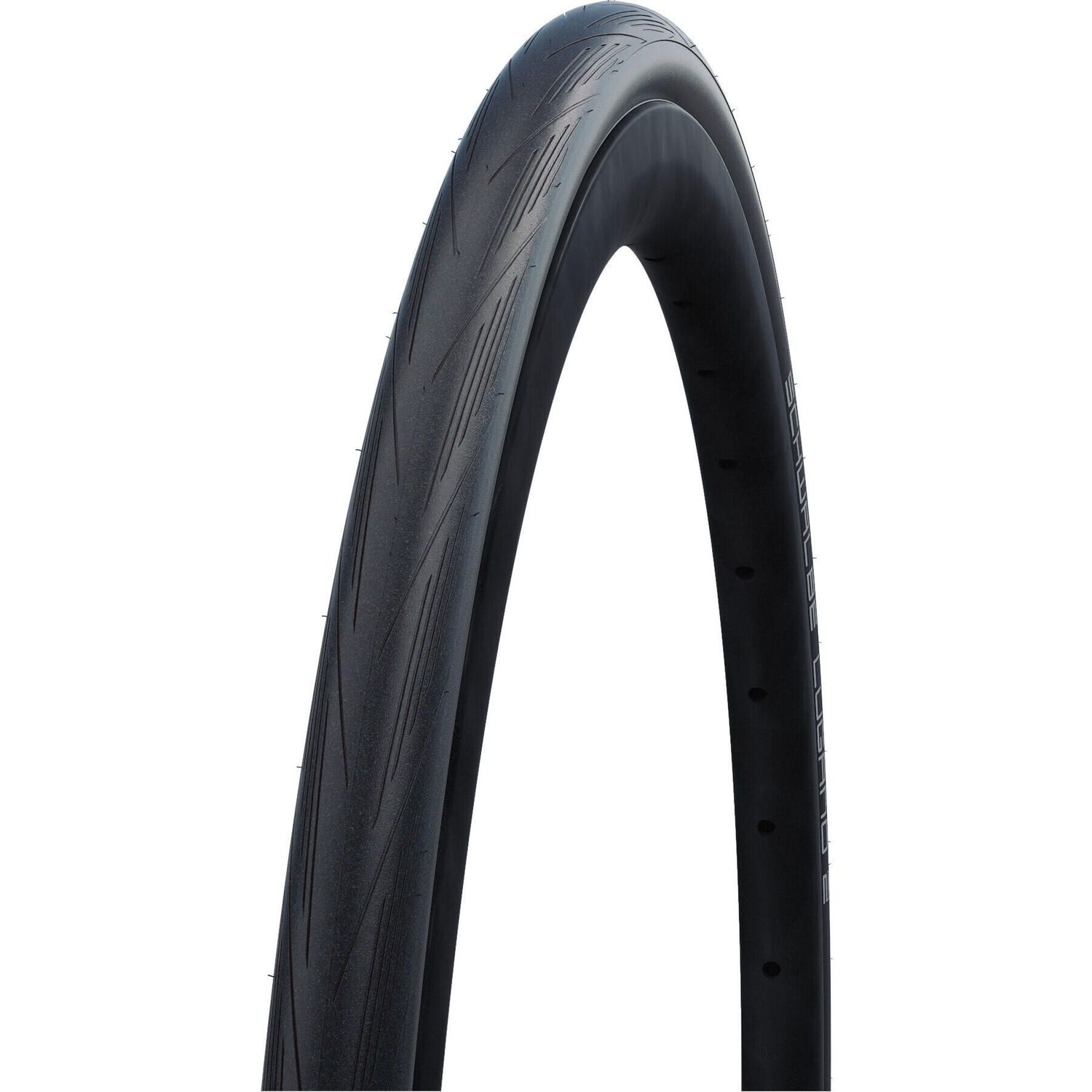 Pneu Schwalbe Lugano II 700x28C Pliable Tringle Silica K-Guard 50TPI Noir