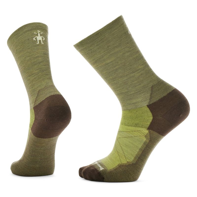 Bas Smartwool Bike Zero Cushion Vert Mousse
