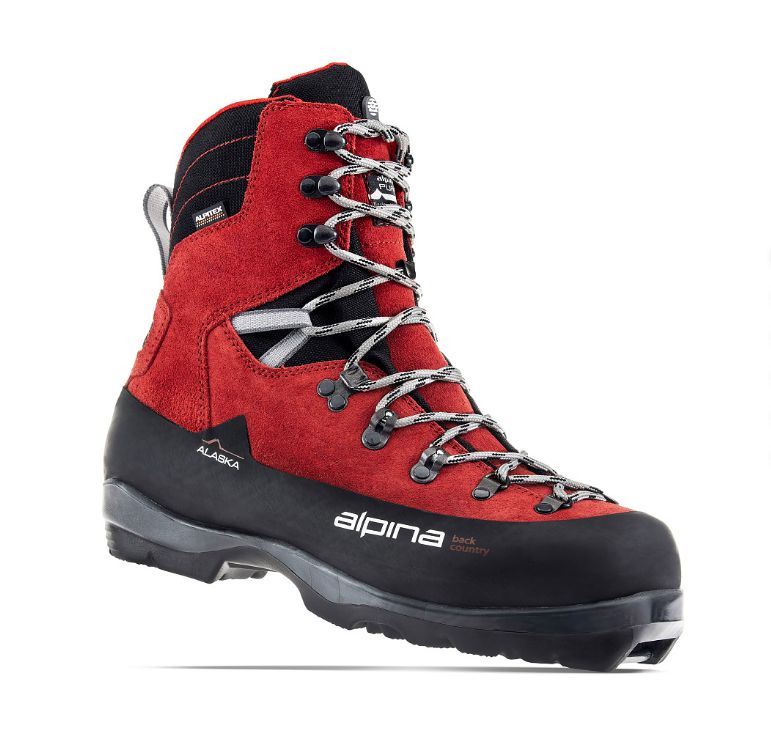 Bottes Alpina Alaska 2025 Rouge/Noir