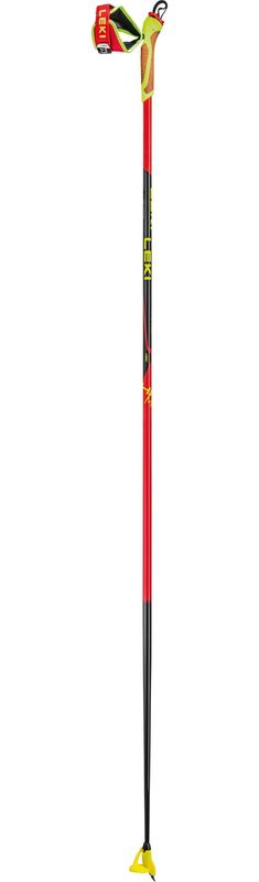Bâton Leki HRC Max FRT Rouge/Jaune
