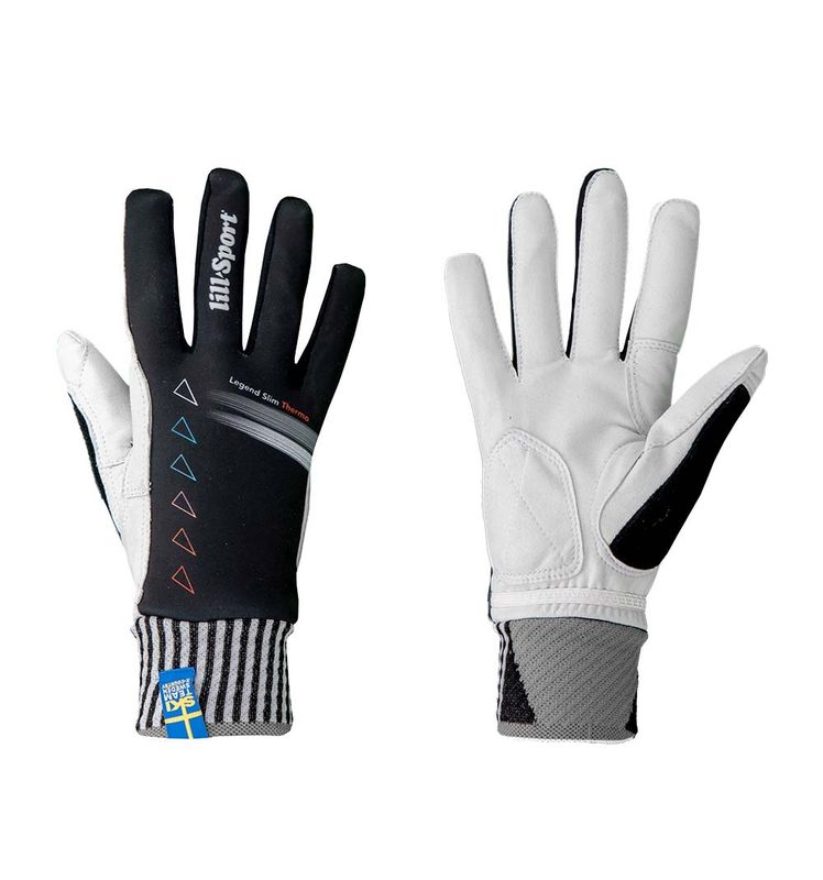 Gants Lill-Sport Legend Thermo Slim Femme Noir