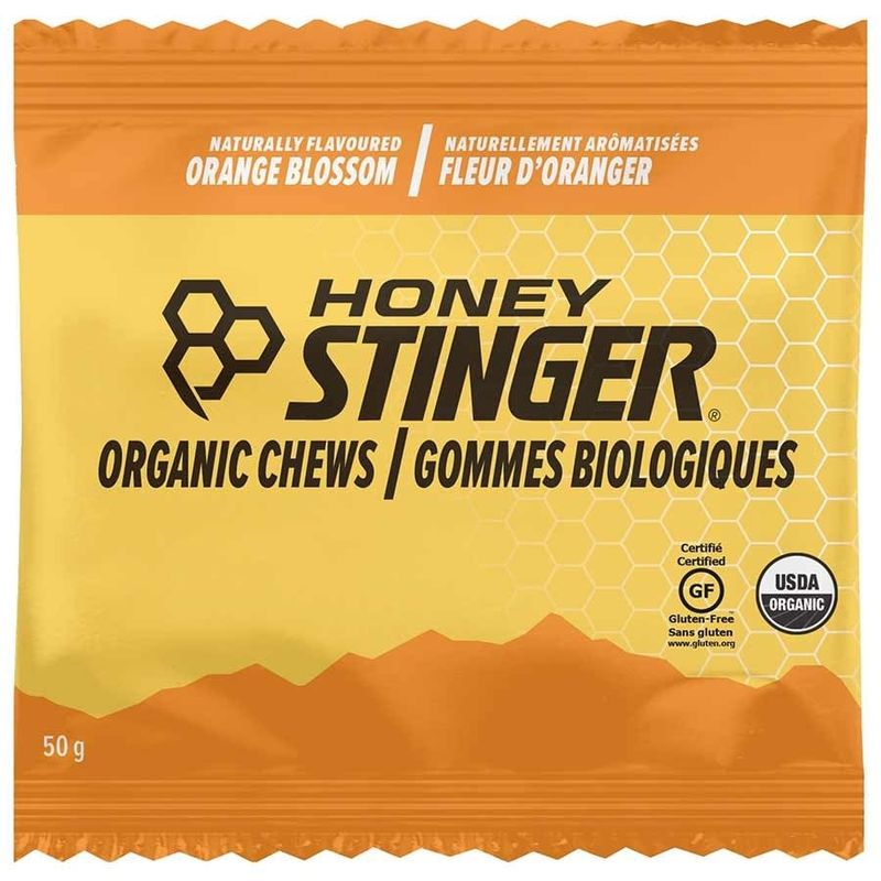 Jujubes énergétiques Honey Stinger Organic Fleur d&#39;Oranger 50g