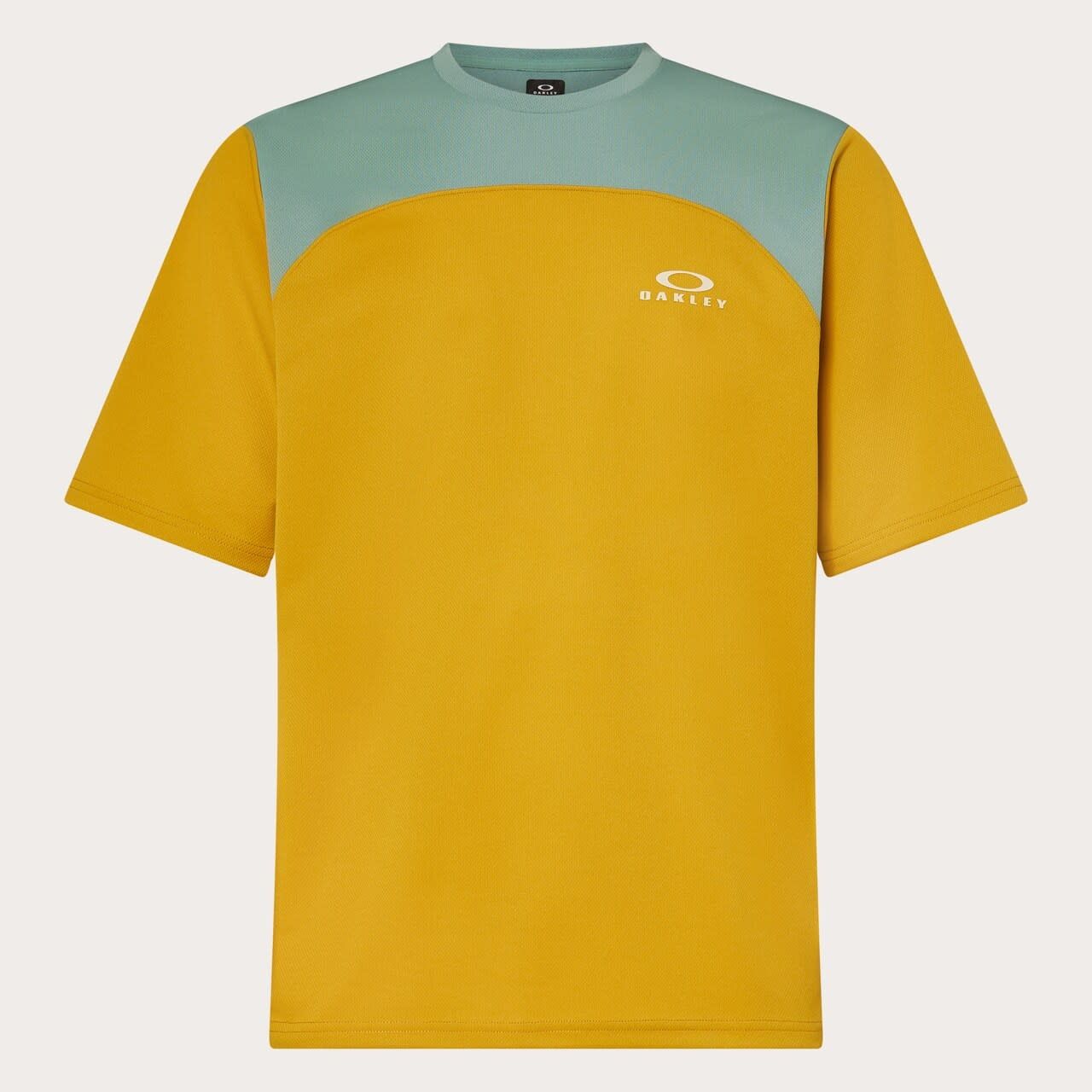 Maillot manches courtes Oakley Free Ride Jaune Sulfide