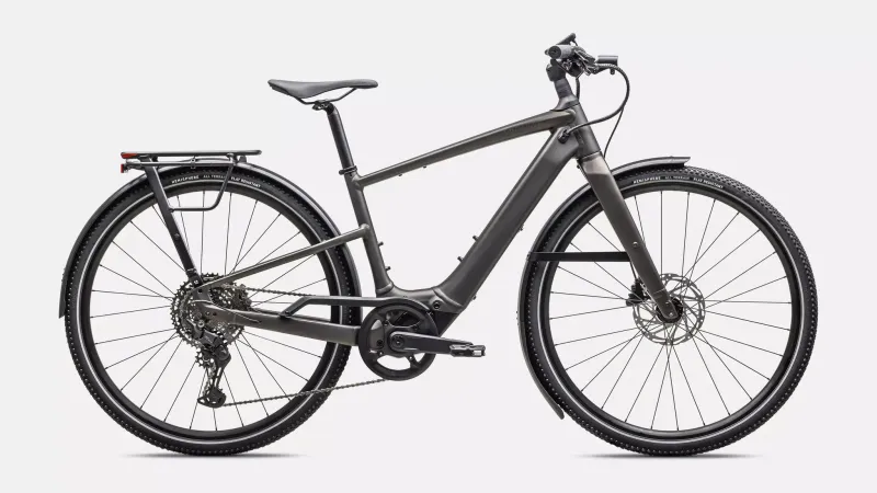 Vélo électrique Specialized Vado SL 2 4.0 EQ 2025 Gris Bronze Satiné/Fumée Givrée