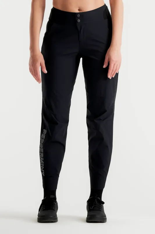 Pantalon Peppermint Signature MTB Femme Noir