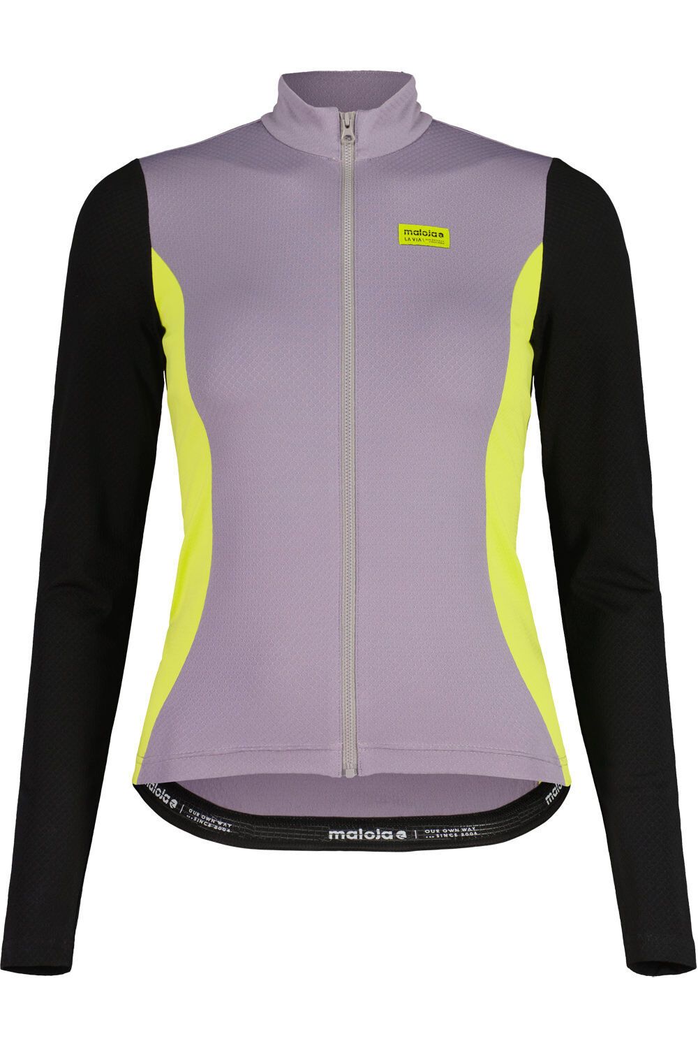 Manteau Maloja OschenikM. Femme Violet Fumé/Multicolor