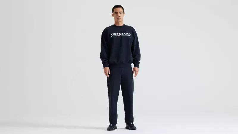 Coton ouaté Specialized Wordmark Crewneck Noir