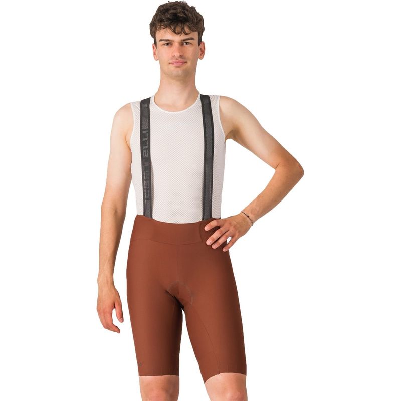 Bib court Castelli Espresso Mocha Foncé