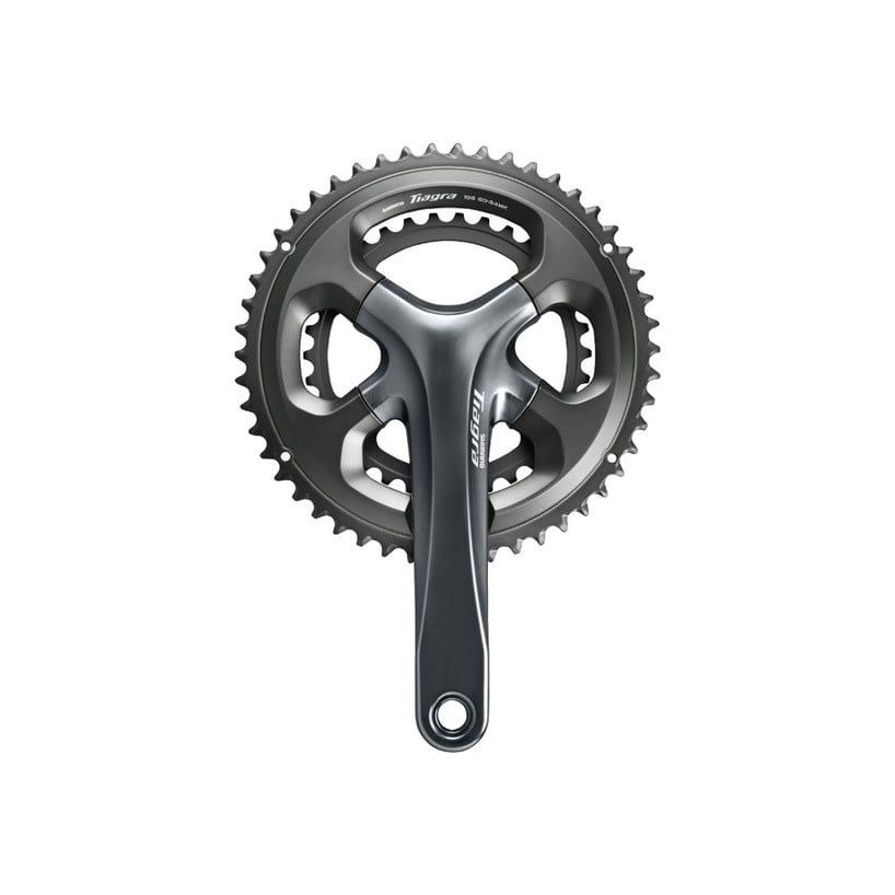 Pédalier Shimano Tiagra FC-4700, 10vit. 172.5mm, 34/50D, BCD:110, H2, 68mm, 43.5mm, Noir