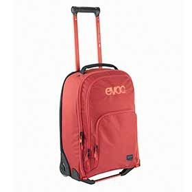 Sac de voyage sur roulettes EVOC Terminal Roller bag 40L Rouge Chili