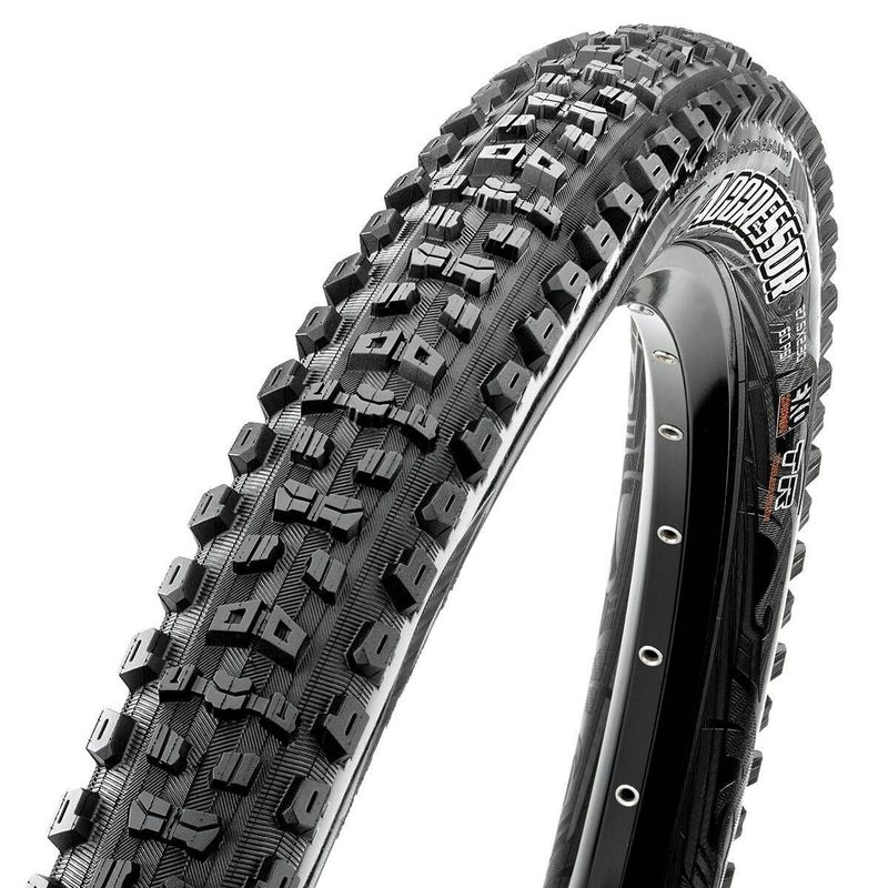 Pneu Maxxis Aggressor 26&#39;&#39;x2.30, Pliable, Tubeless Ready, Dual, EXO, 60TPI, Noir