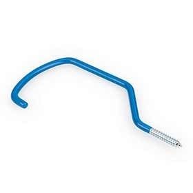 Crochet d&#39;entreposage surdimensionné Park Tool 471XX Fileté pour bois Bleu