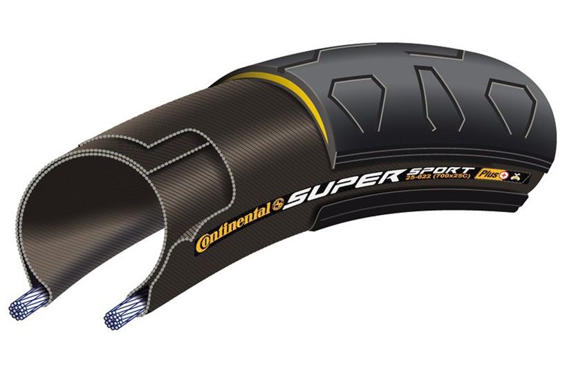 Pneu Continental SuperSport Plus 27&#39;&#39;x1-1/4 BW