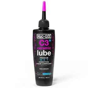 Lubrifiant à chaîne Muc-Off C3 Wet Ceramic 120ml