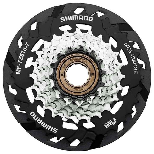 Roue Libre Shimano MF-TZ510 7vit. 14-34D avec protecteur de rayons