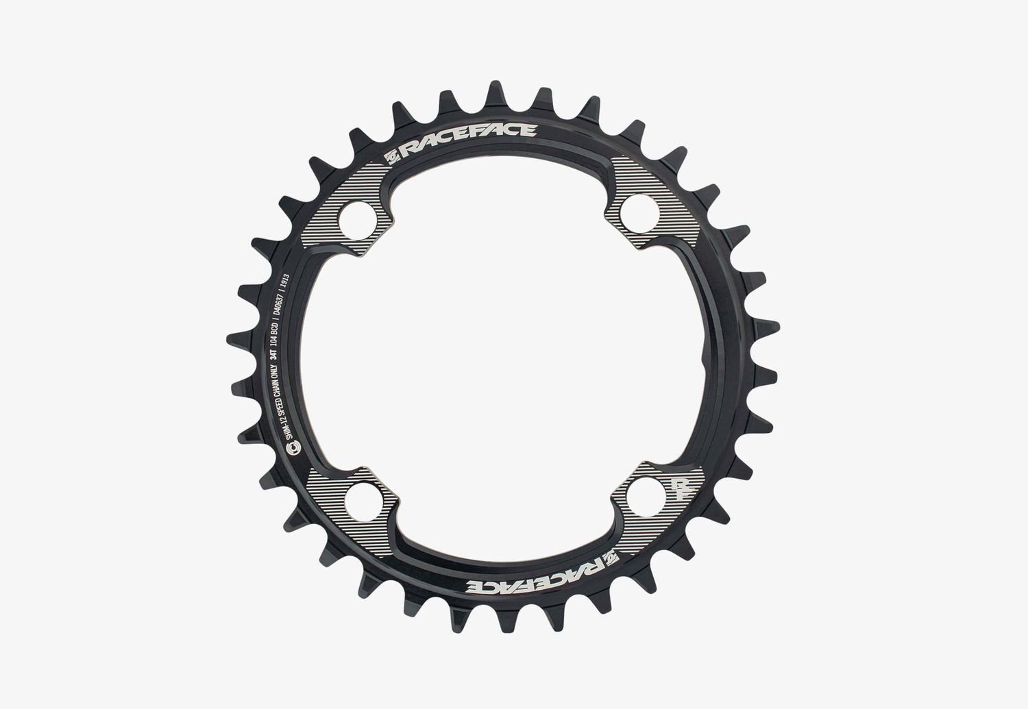 Plateau Race Face 104 BCD 34D Shi 12vit Noir