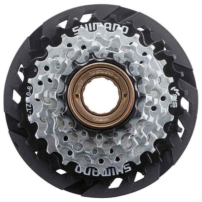 Roue libre Shimano MF-TZ510, 6vit. 14-28D avec protecteur de rayons