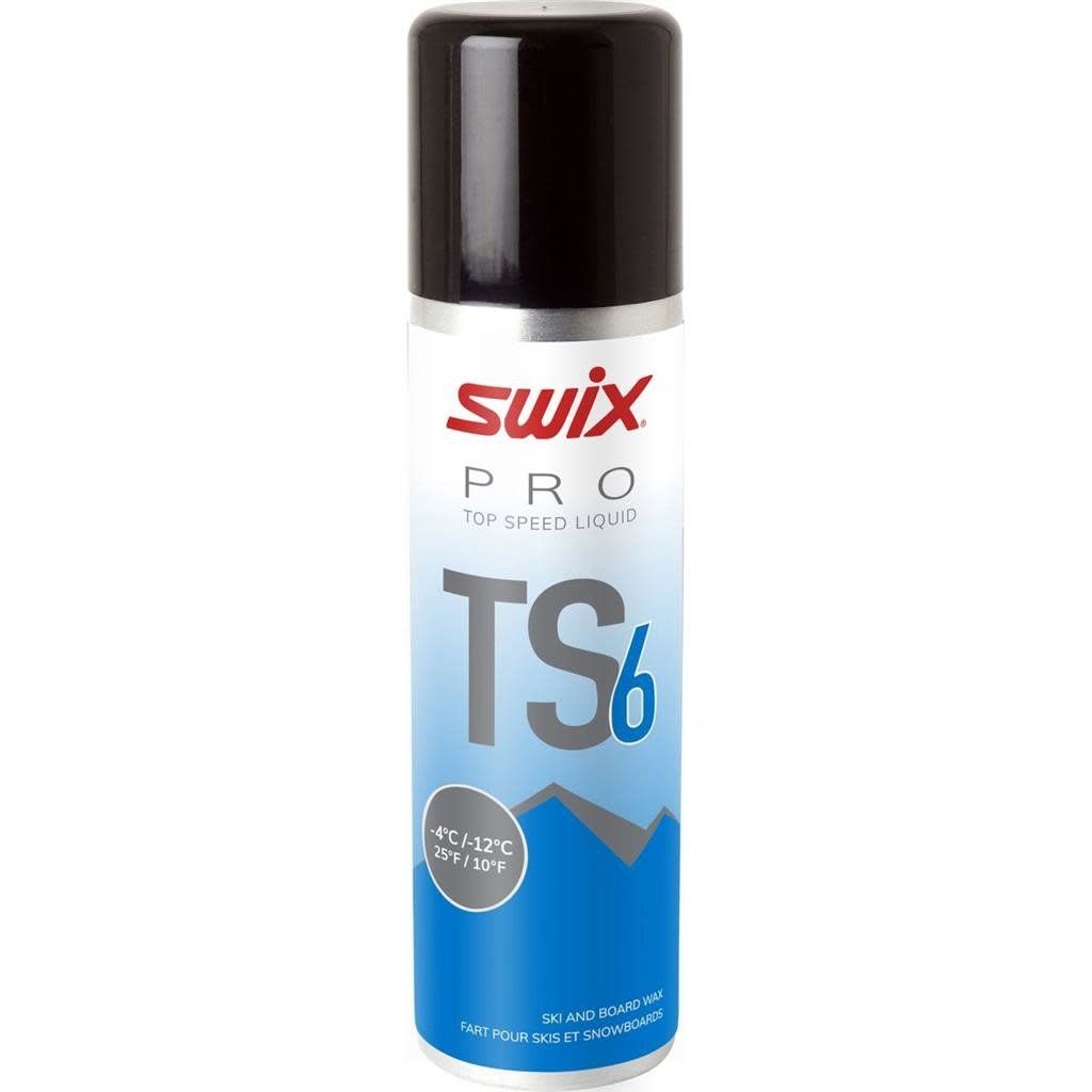 Fart de glisse Swix TS6 Liquide Bleu -4/-12C 50ml