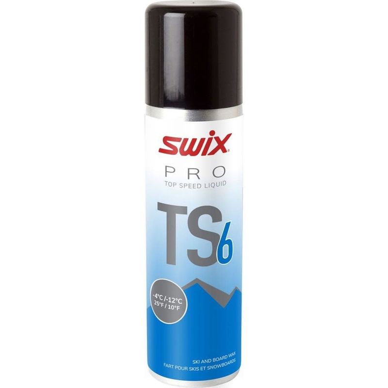Fart de glisse Swix TS6 Liquide Bleu -4/-12C 50ml