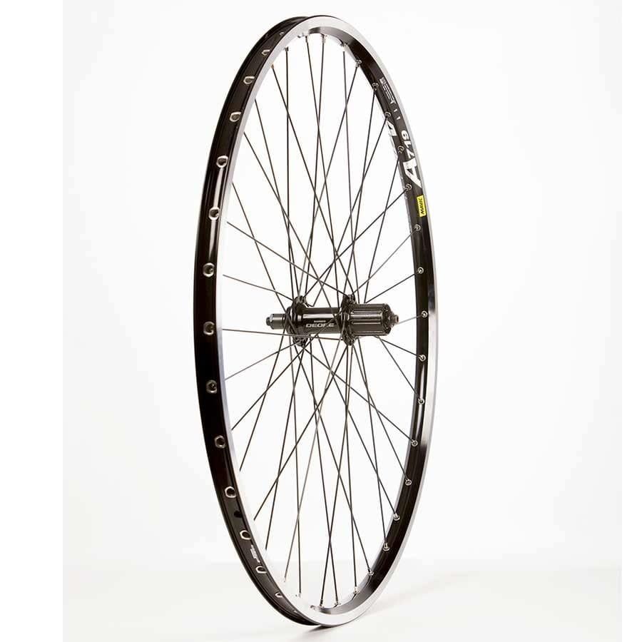 Roue arrière Mavic A719 / Shimano FH-M4050, 700c 32T QR Center Lock Noir