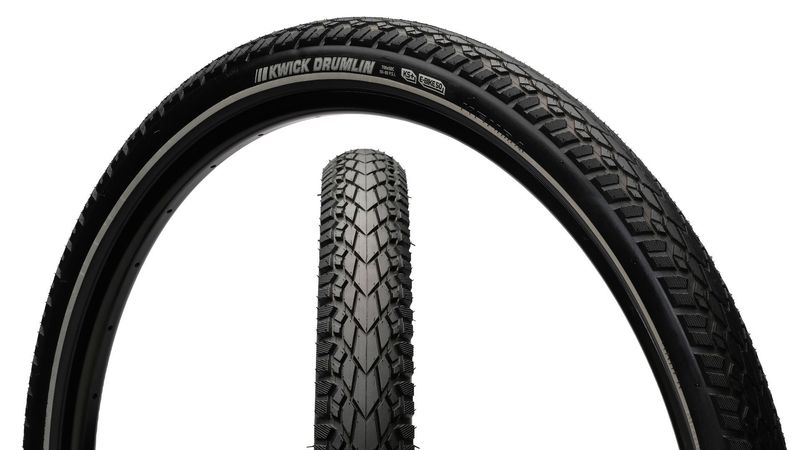 Pneu Kenda Kwick Drumlin 700x38c Rigide Tringle Single 60Tpi Noir