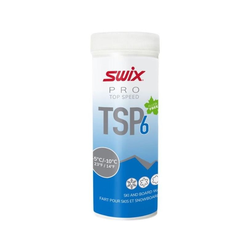 Fart de glisse Swix TSP6 Powder Bleu -5/-10C 40g