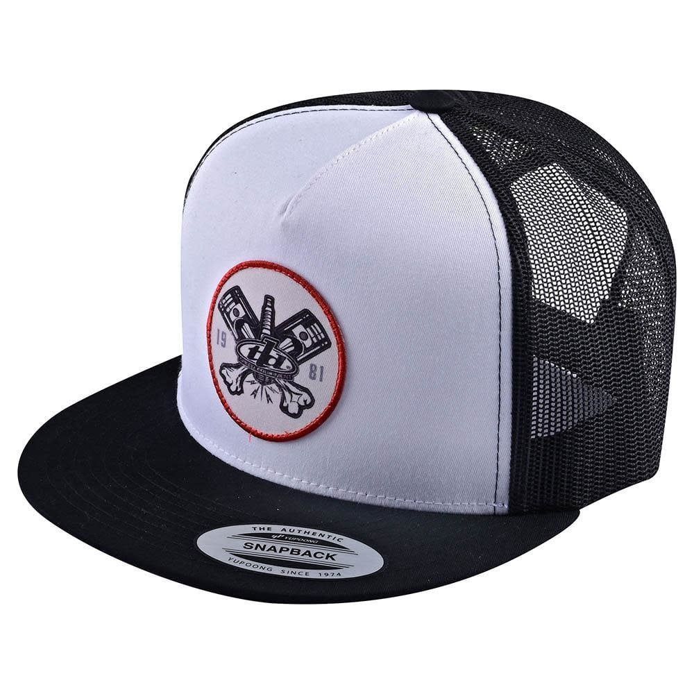 Casquette Troy Lee Designs Piston Bone Noir