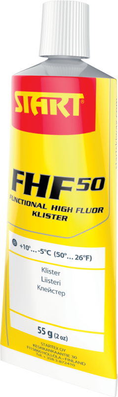 Klister au fluor Start FHF50 Universel +10/-5C 55g