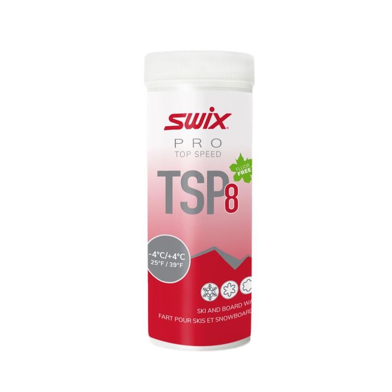Fart de glisse Swix TSP8 Powder Rouge -4/+4C 40g