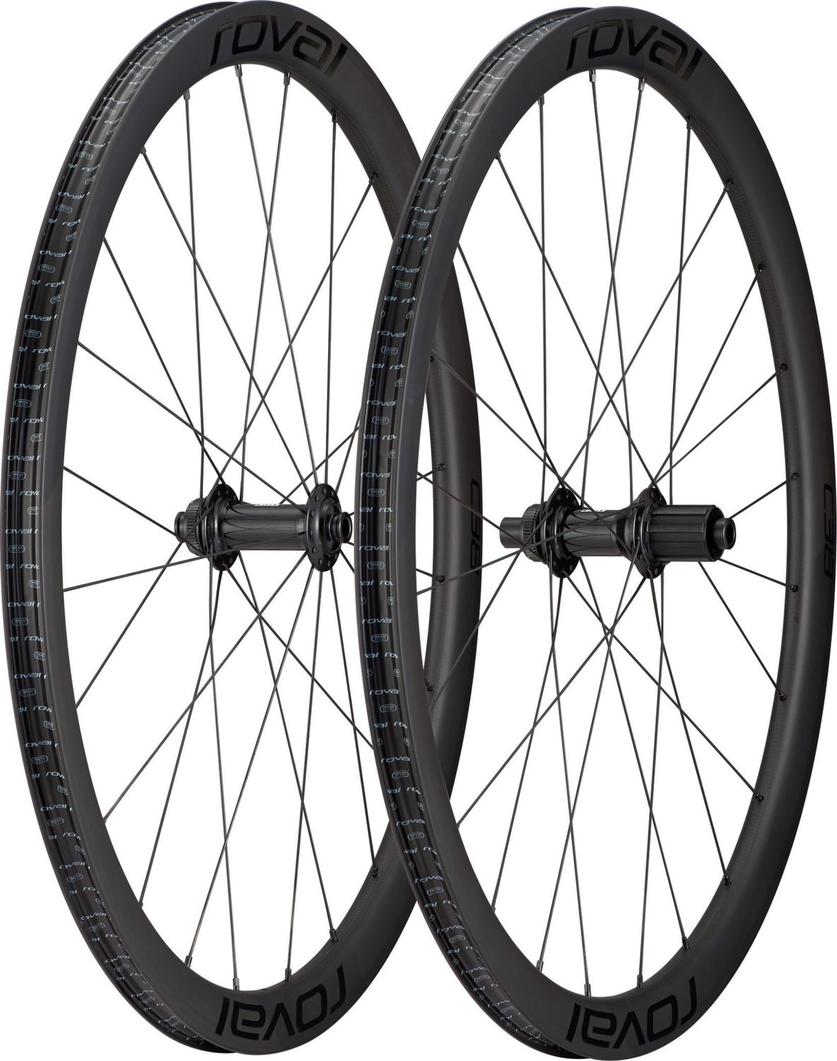 Paire de roue Roval Rapide C38 Disc Boost carbon 700c