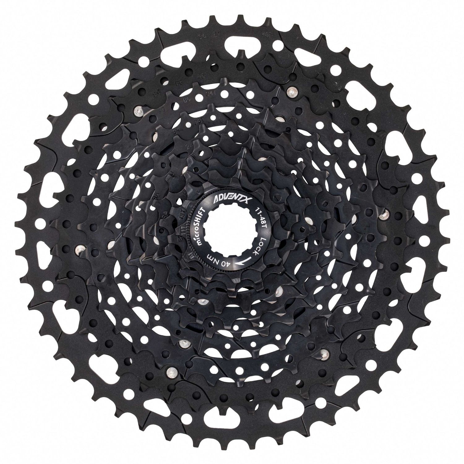 Cassette MicroShift Advent X, CS-G104, 10vit, 11-48D